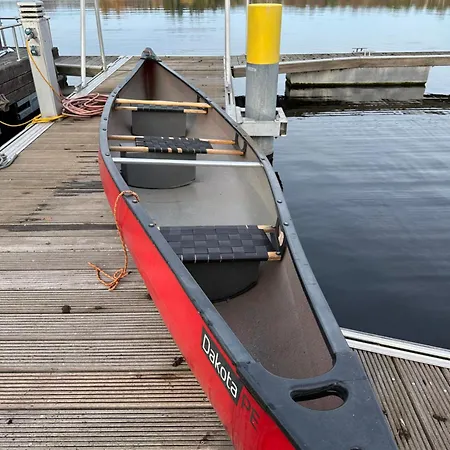 Úszó hotel Hausboot Stehend Grey Pearl